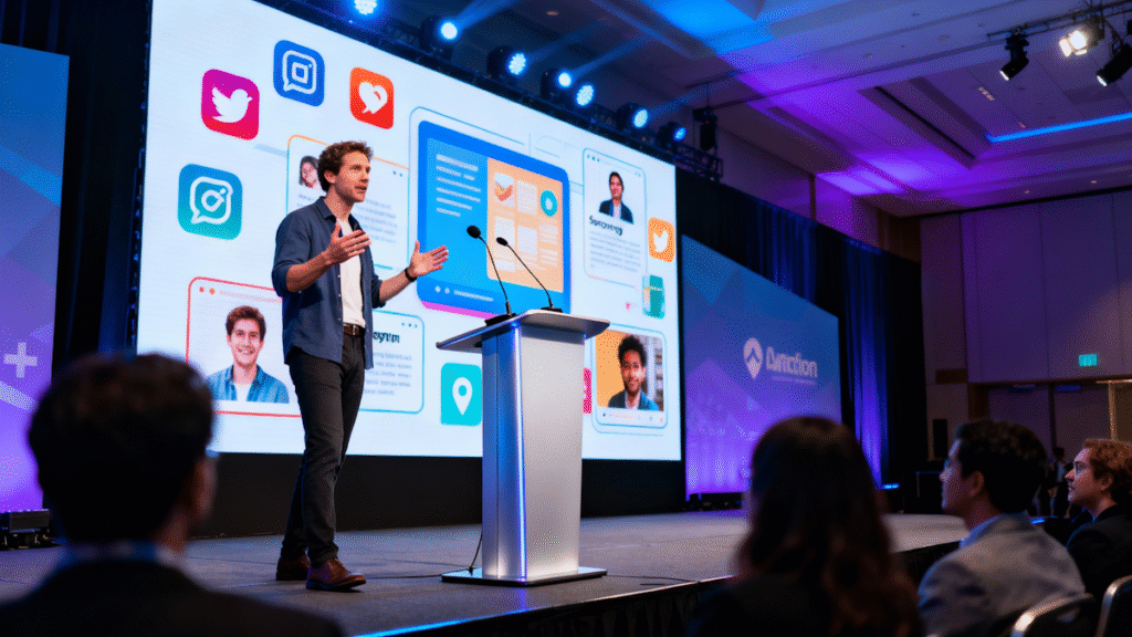 Keynote Speaker Social Media Storytelling